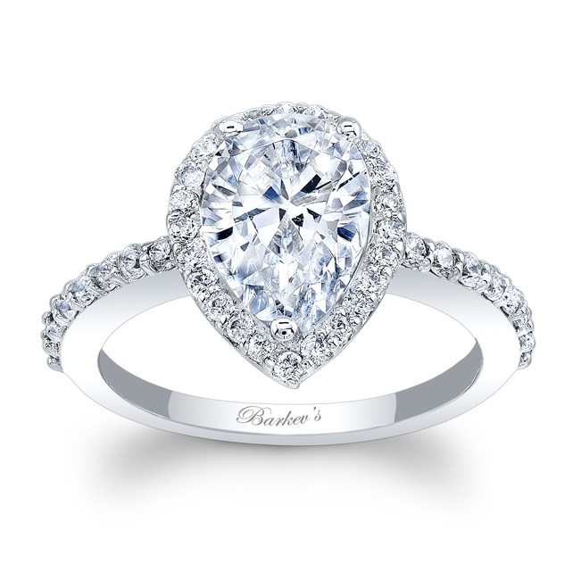 2.00 Carat Pear Shape Solitaire Diamond Engagement Ring – Benz & Co Diamonds