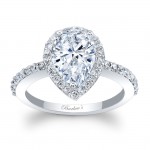 Pear Shaped Engagement Ring 