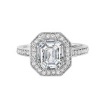14K Diamond Engagement Ring 1 ctw WB6012E